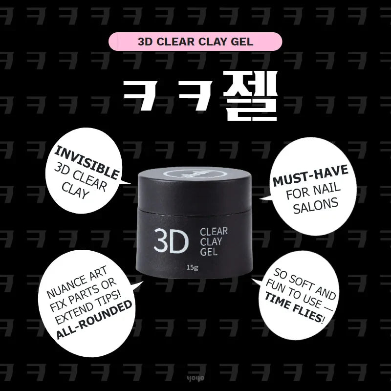 YOGO 3D Clear Clay Gel