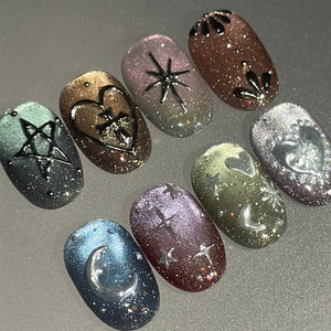 MAKE.N Powder Line Gel Black – Precision Powder Nail Art