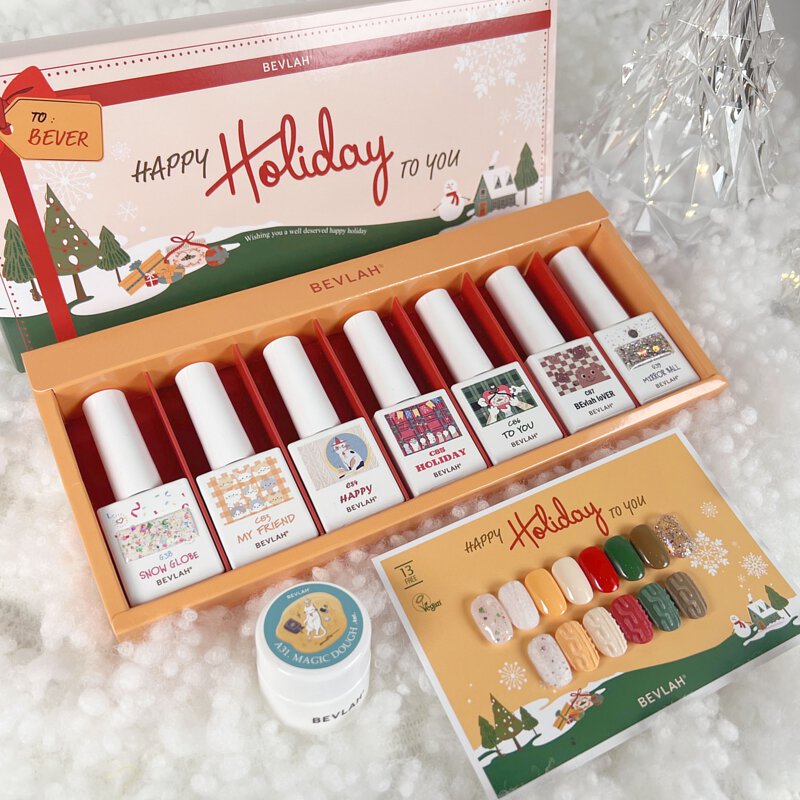 BEVLAH Happy Holiday To You Collection + Free Magic Dough