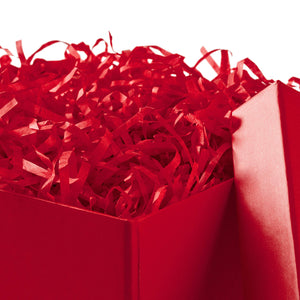 Luxuriöse Geschenkbox – klein rot