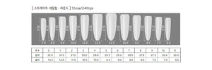 CLODI Nail Tips - Straight Fit - Square