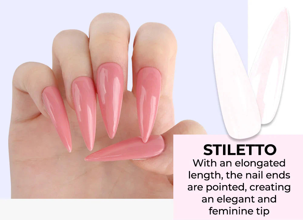 Jello Jello - Fit Me Tips (Almond/Coffin/Stiletto)