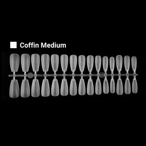 RIPOSO Just 10 Matte Coffin Nail Tips – 300 pcs