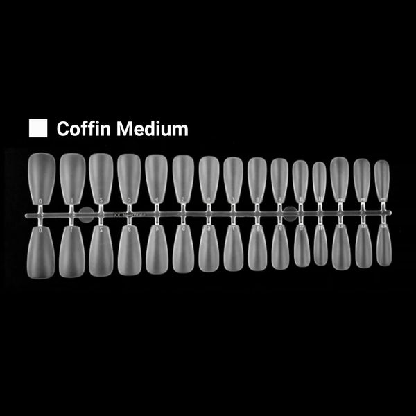RIPOSO Just 10 Matte Coffin Nail Tips – 300 pcs