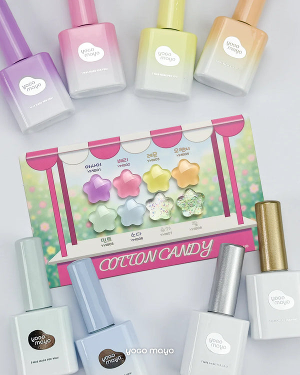 YOGOMAYO Cotton Candy Collection – Syrup Gel Set
