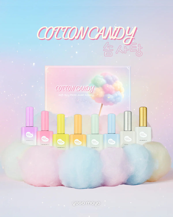 YOGOMAYO Cotton Candy Collection – Syrup Gel Set