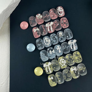 CLODI Art Multi Stamping Base and Pastel Gel Set