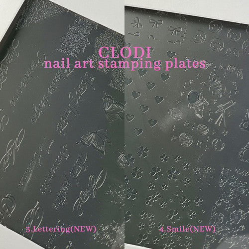 CLODI Nail Art Stamping Plate Set