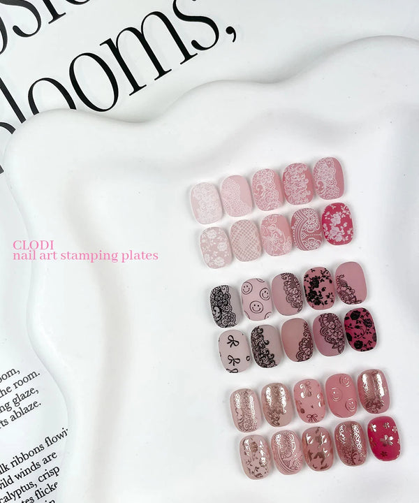 CLODI Nail Art Stamping Plate Set