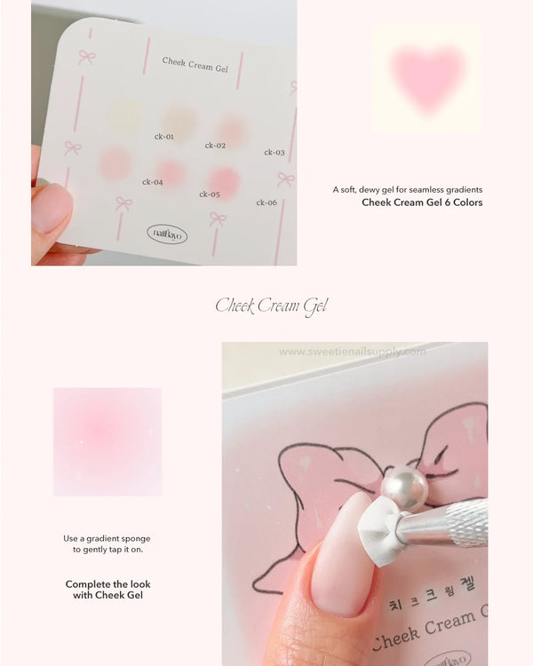 NAILBAYO Cheek Cream Gel Pink