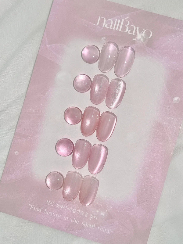 NAILBAYO Pink Veil Magnetic Gel Collection