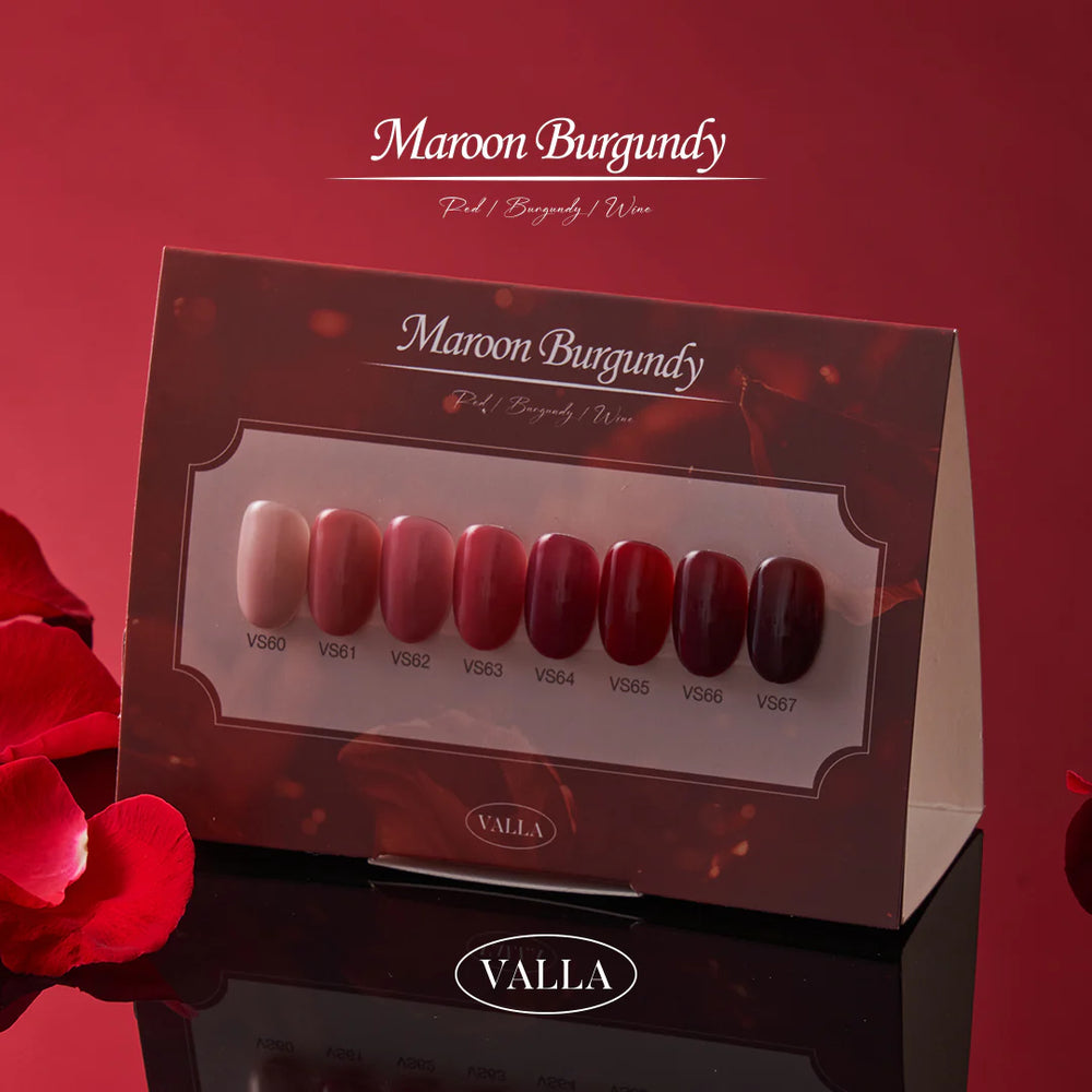VALLA Maroon Burgundy - VS67