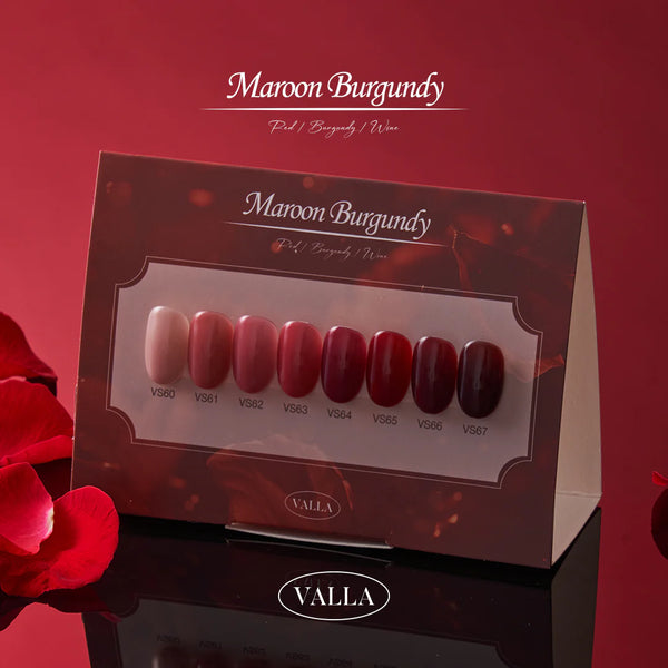 VALLA Maroon Burgundy - VS65
