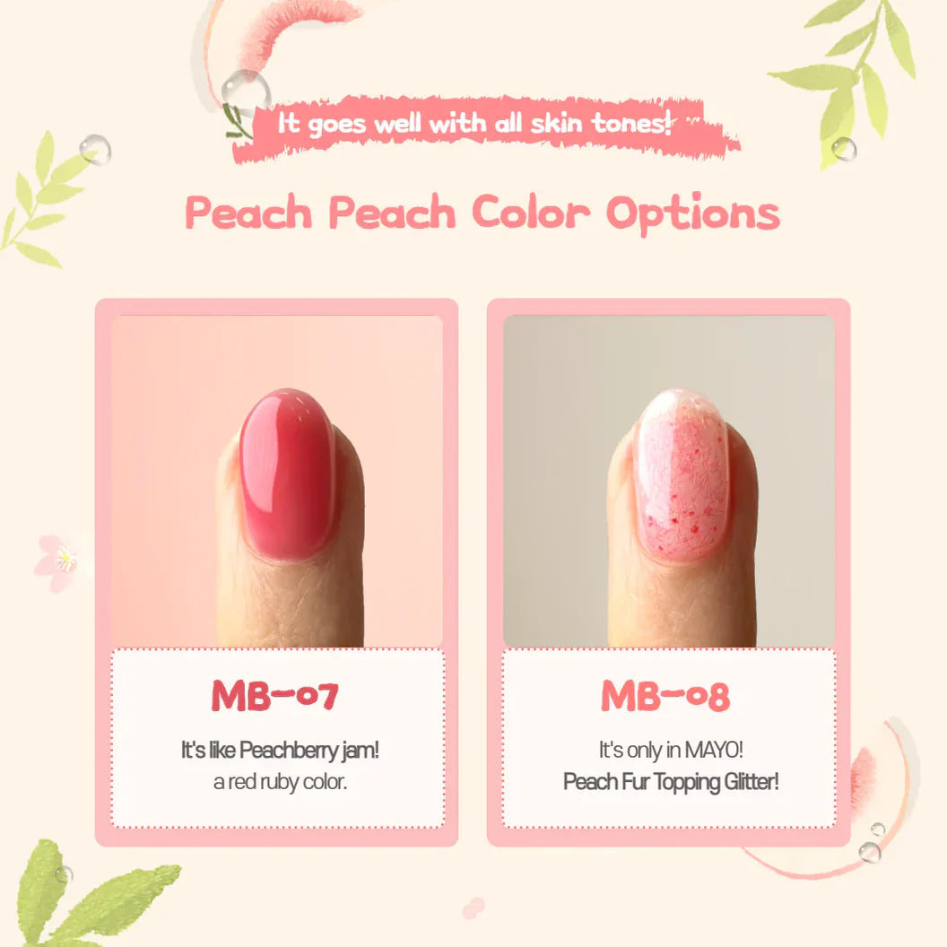MAYO Mulbok-Takbok Peach syrup gel SWEET PEACH MB06