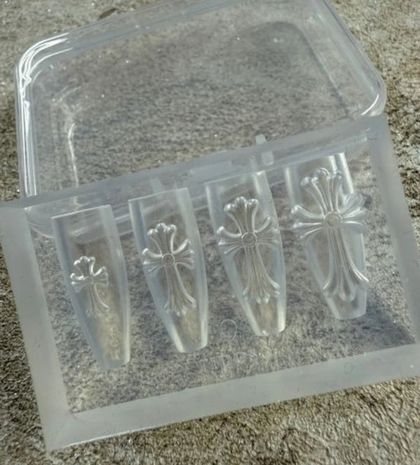 RIPOSO Cross Mold – Professional Cross Nail Art Tool
