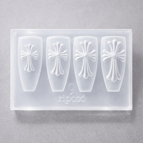 RIPOSO Cross Mold – Professional Cross Nail Art Tool