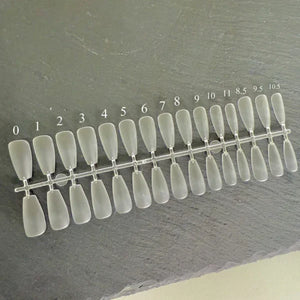 RIPOSO Just 10 Matte Coffin Nail Tips – 300 pcs