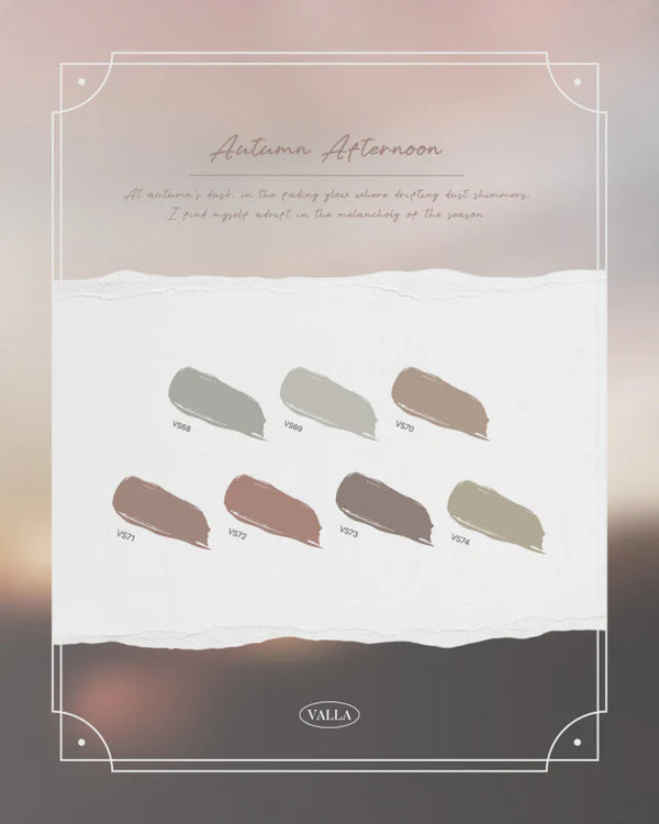 VALLA Autumn Afternoon Collection - Syrup Gel Set
