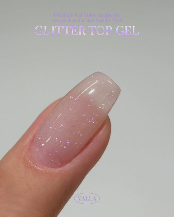 VALLA Glitter Top Gel