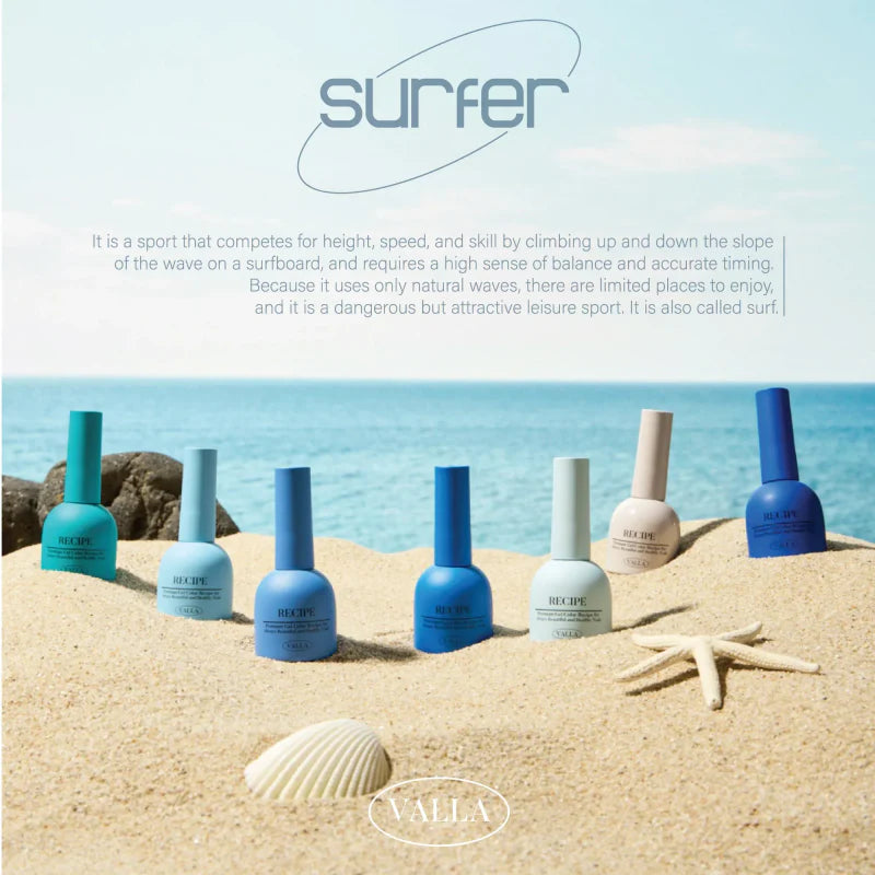 VALLA Surfer Collection – HEMA-Free Syrup Gel Set