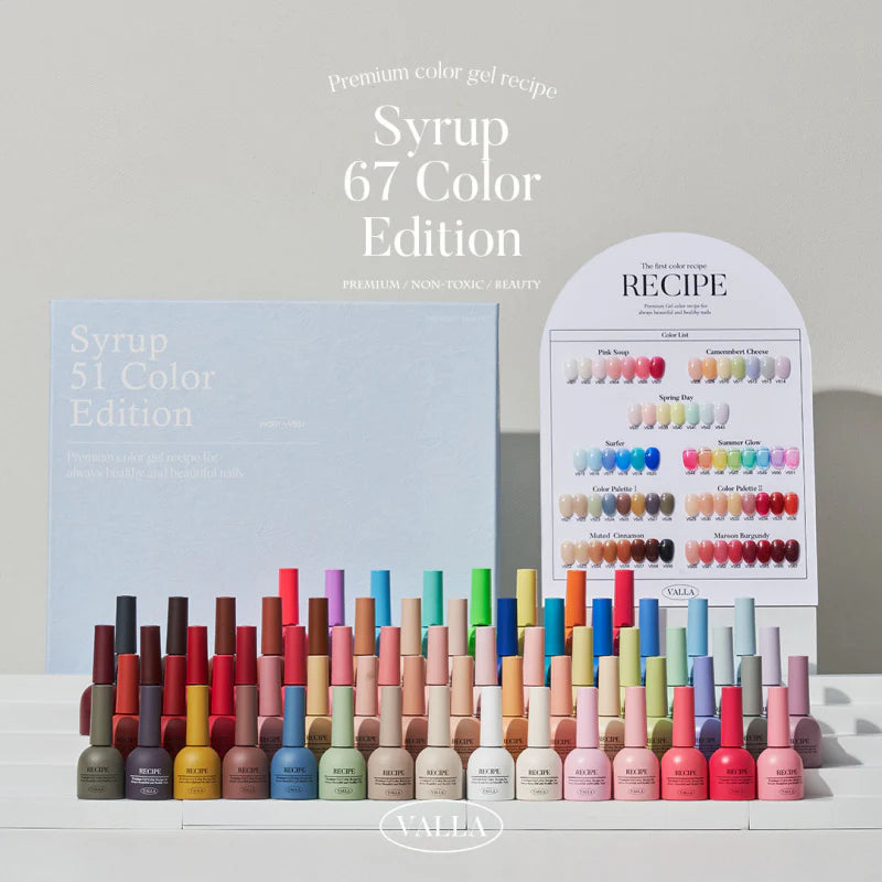 VALLA Syrup 67 Color Collection