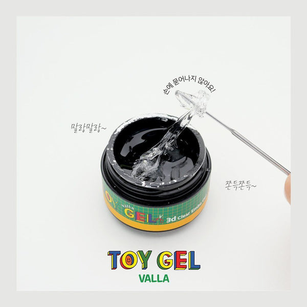 VALLA Toy Gel 3D Clear Clay/Embossing Gel
