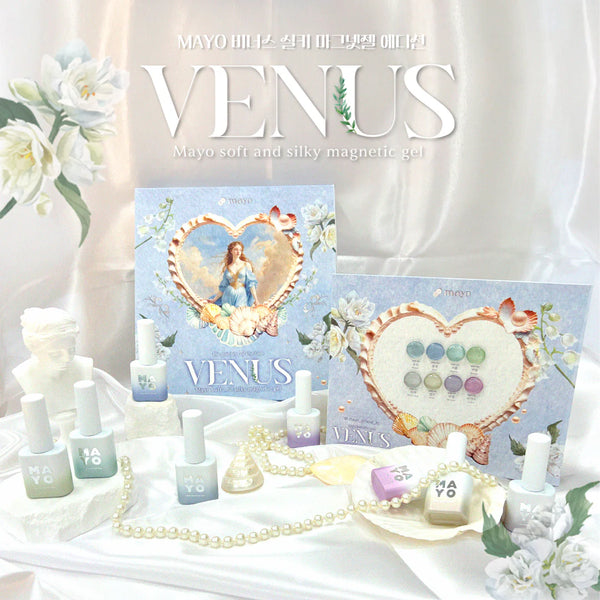 MAYO Venus Cat Eye gel - MM05 White shell