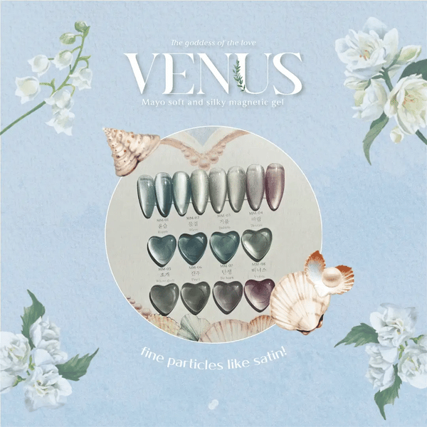 MAYO Venus Cat Eye gel - MM05 White shell